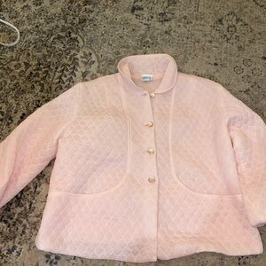 Nannette Pink Quilted Fabric